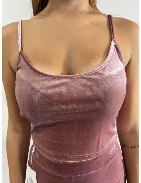 Top velluto matineè