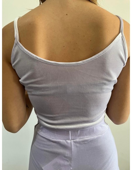 Top velluto matineè