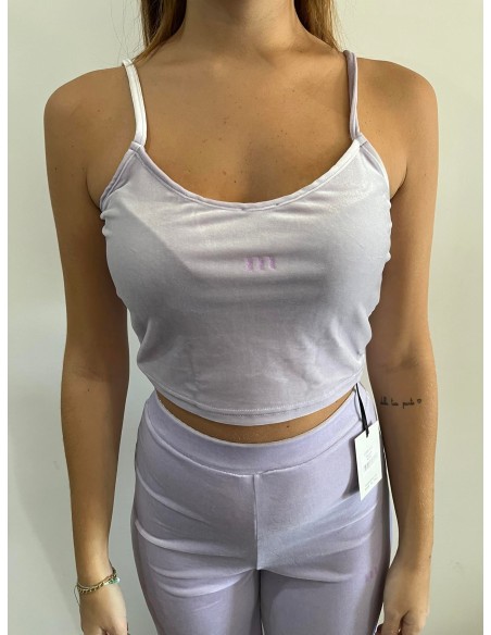 Top velluto matineè