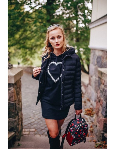 Abito Love Moschino con strass